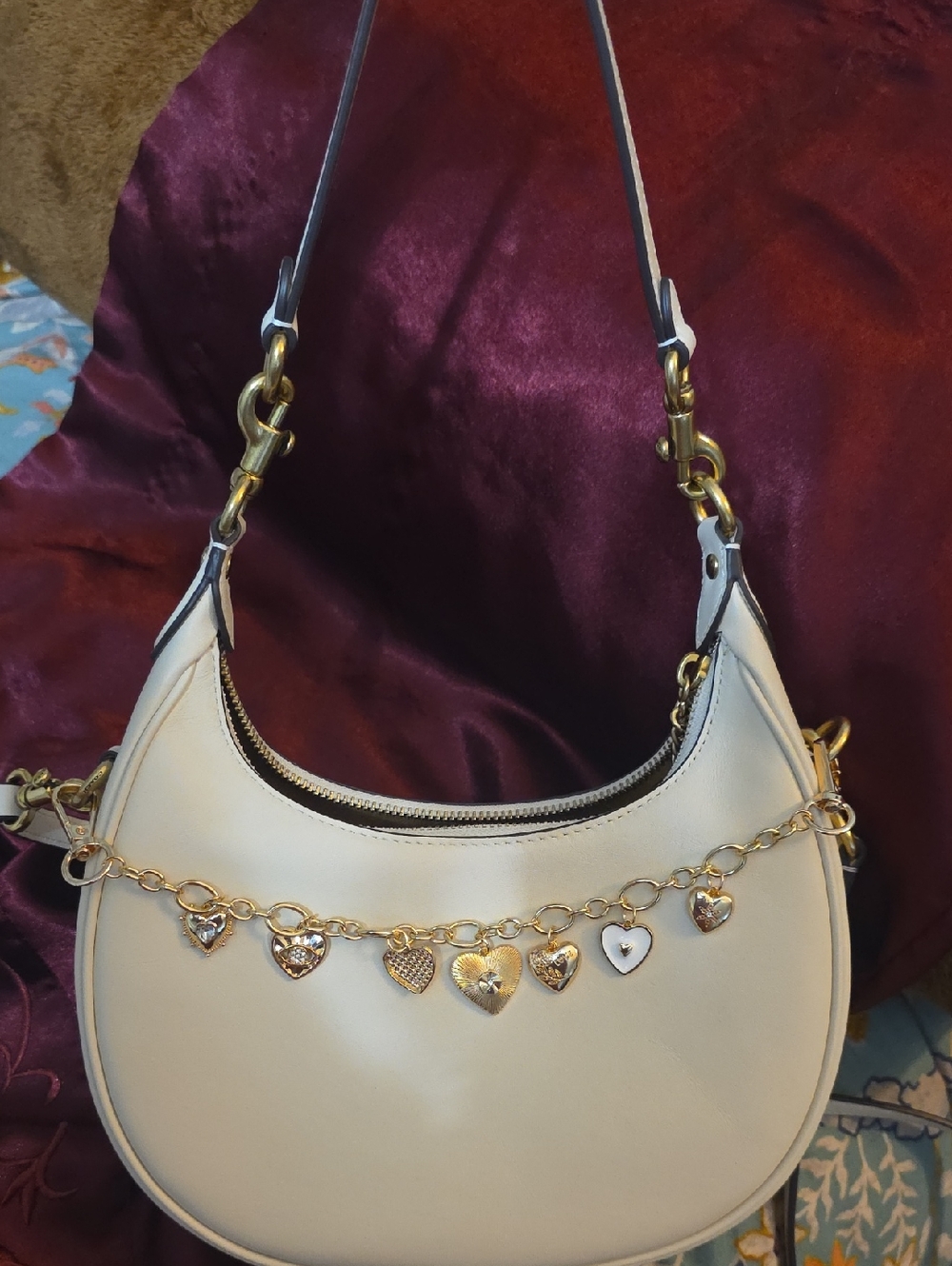 🌸 Coach Jonie 22 Shoulder Bag – Ivory/Chalk – NWT – SOLD OUT –